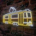 Budapesti villamos - Neon LED Classic