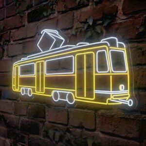 Budapesti villamos - Neon LED Classic