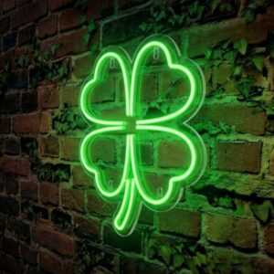 Glücksklee - Neon LED Classic