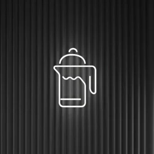 Kaffeekanne - Neon LED Classic