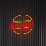 Burgers - Neon LED Classic
