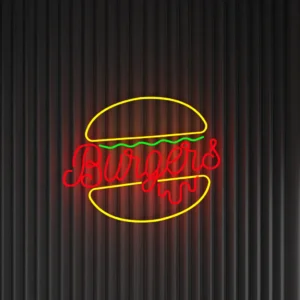 Burgers - Neon LED Classic