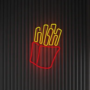 Pommes - Neon LED Classic