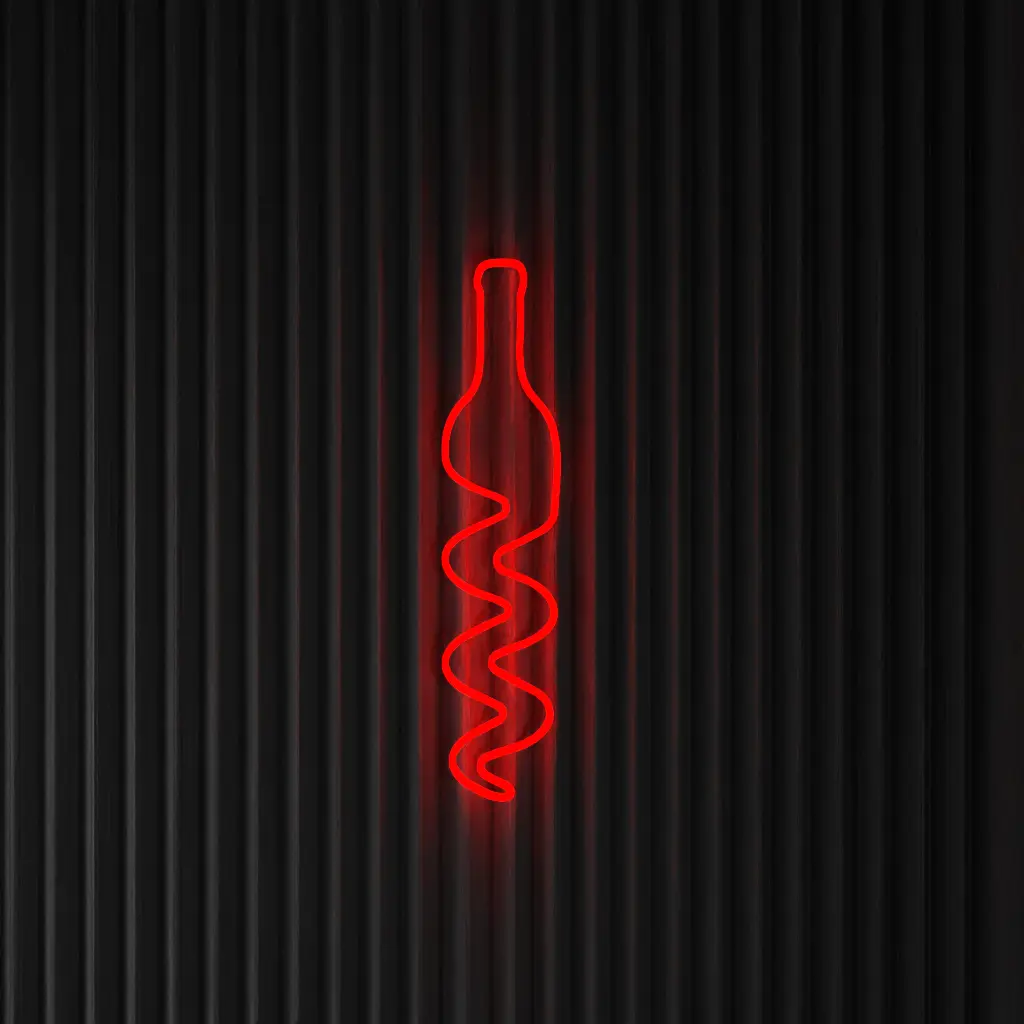 Korkociąg - Neon LED Classic