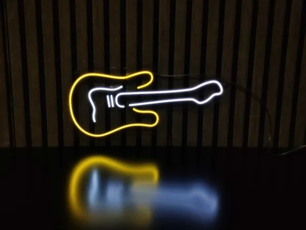 Gitarre - Neon LED Classic