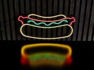 Hot dog – Neon LED Classic