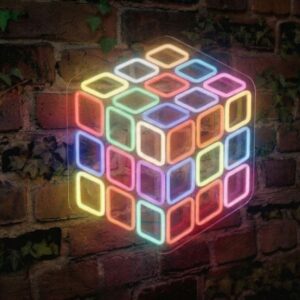 Rubik-kocka - Neon LED Classic