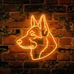 Schäferhund - Neon LED Classic