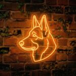 Schäferhund - Neon LED Classic