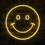 Techno-Smiley - Neon LED Classic