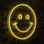 Techno-Smiley - Neon LED Classic