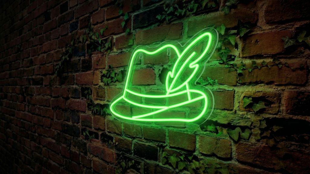 Tirolerhut - Neon LED Classic