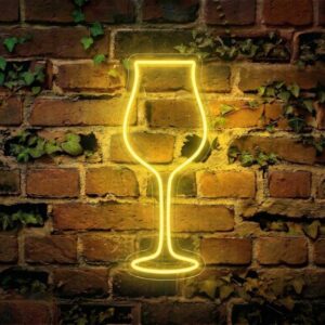 Tokaji pohár - Neon LED Classic