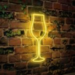 Tokaji pohár - Neon LED Classic