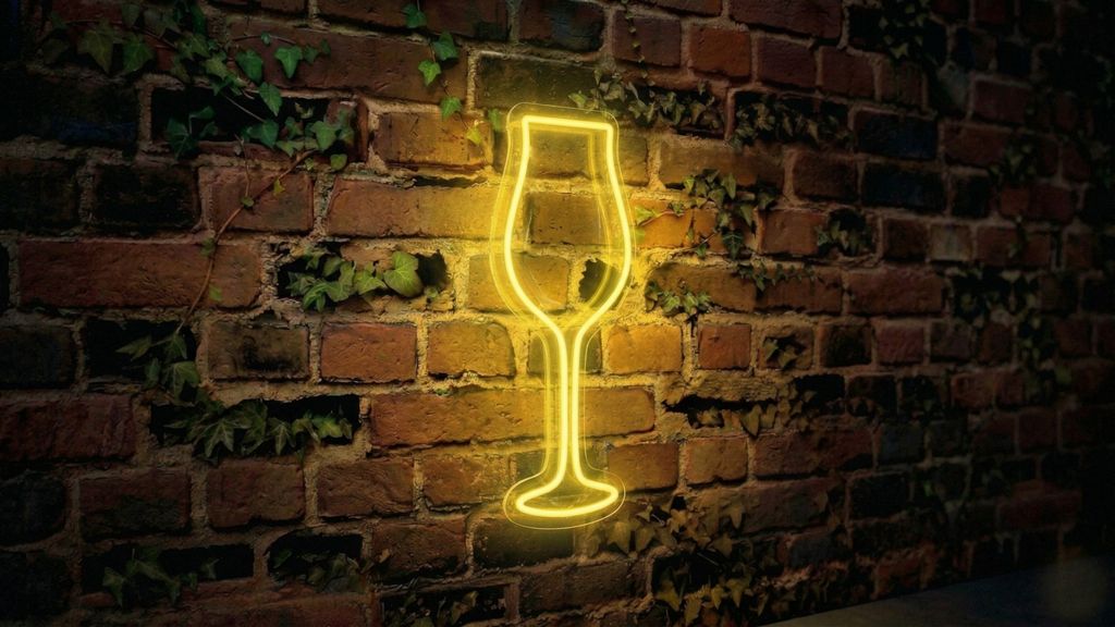 Tokaji pohár - Neon LED Classic - Image 2